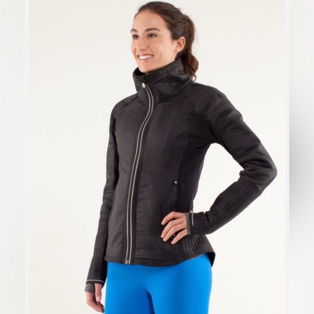 Lululemon Run Bundle Up Jacket Black | small